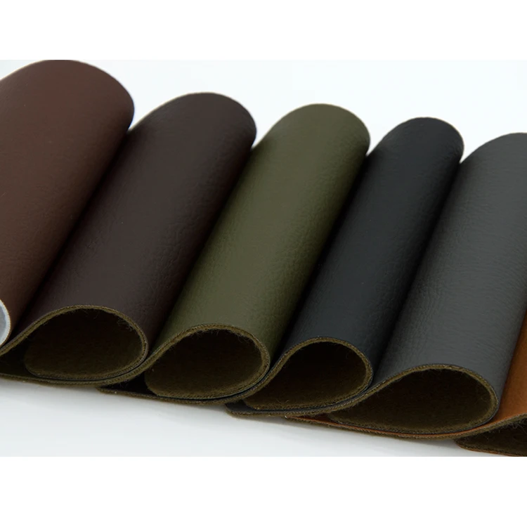 Stock fast delivery embossed sofa artificial leather 1.4mm pvc synthetic leather for car seat upholstery