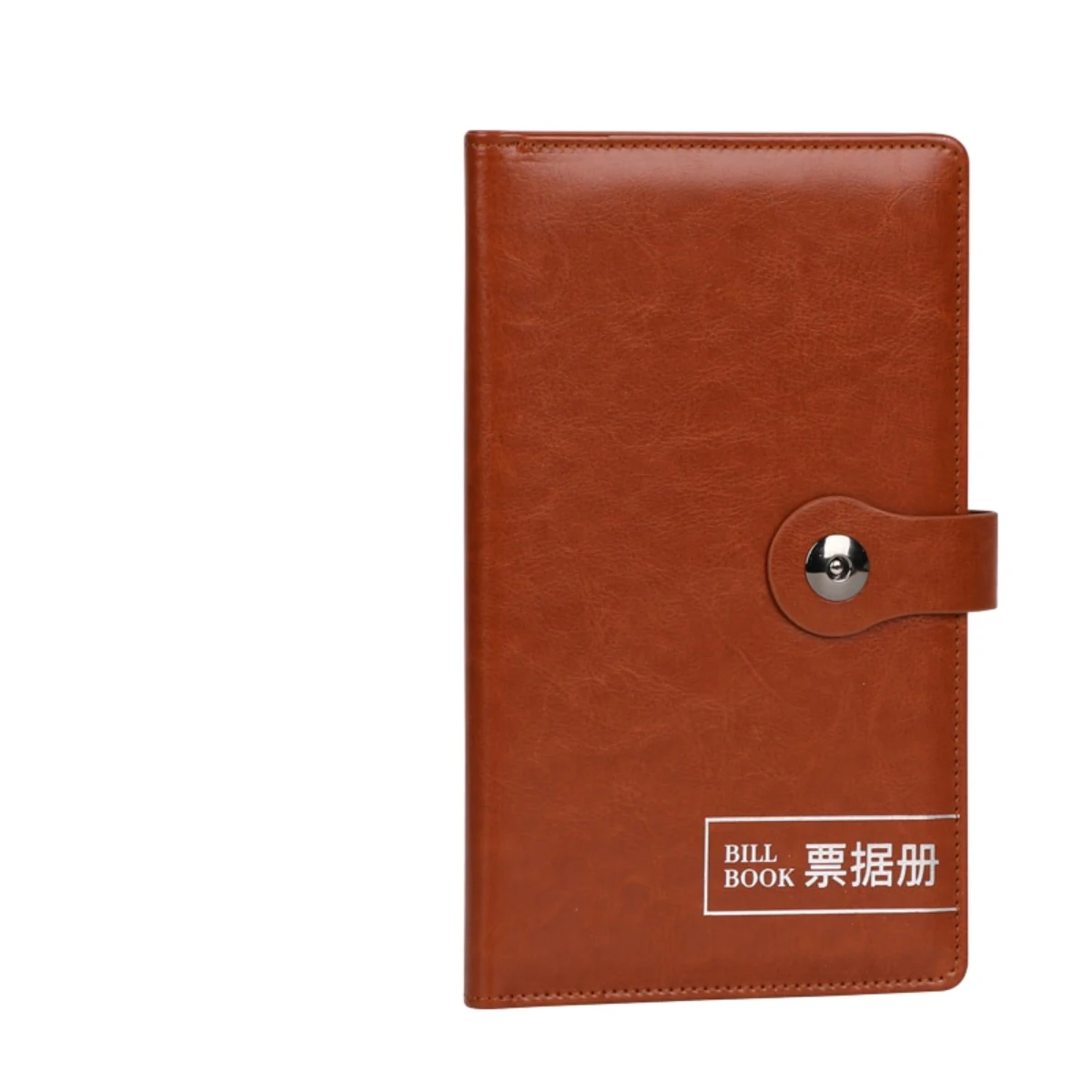 Wholesale Best Price PU Leather Deposit receipt storage Notebook Bill  folder
