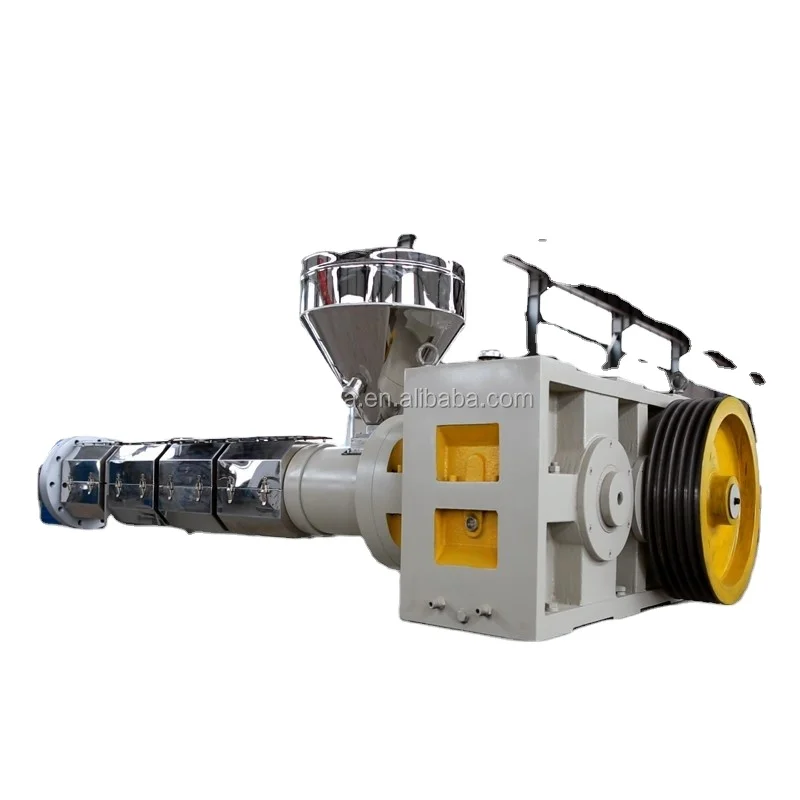 New plastic making machine SJ-55/28 single screw extruder machine china plastic machine