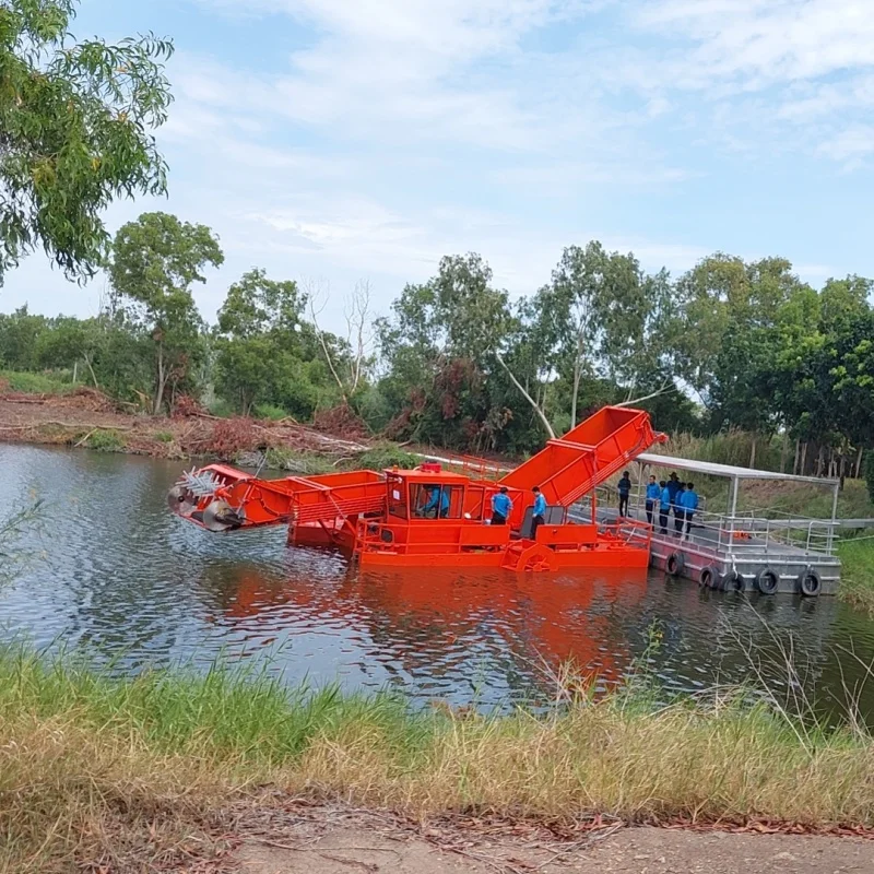 China Manufacturer , High-performance  Cleaning Boat for cleaning aquatic plants
