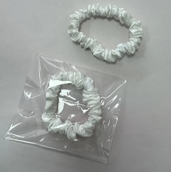 Women Silk Satin Scrunchies Accessories Elastic Hair Bands Hair Tie