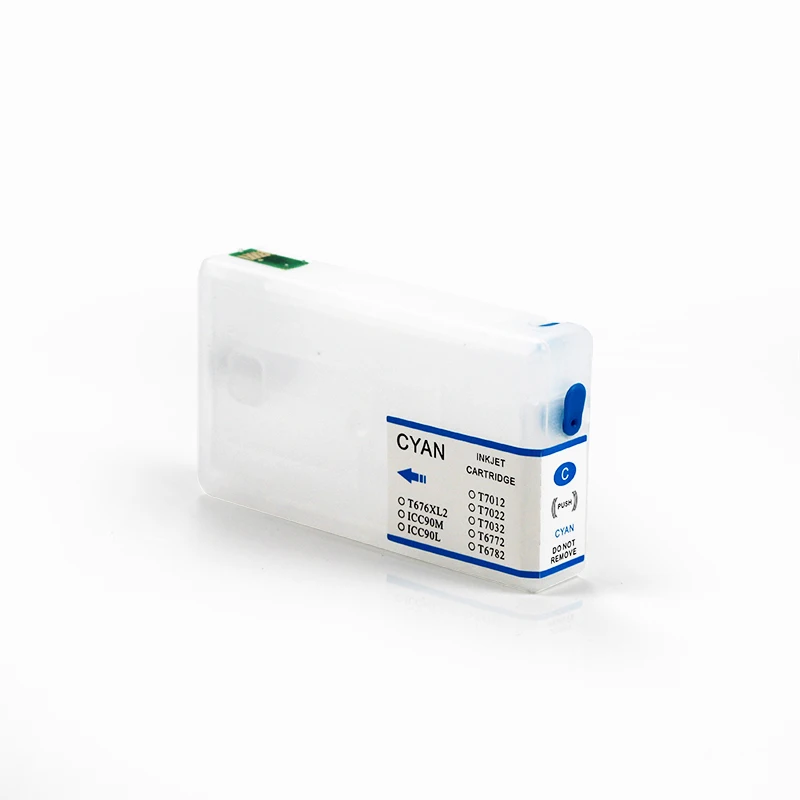 empty refill ink cartridge T701 T702 T703 for EPSON WP-4000 4015 4025 4095 4500 4515 4525 4535 4545 4595 printers