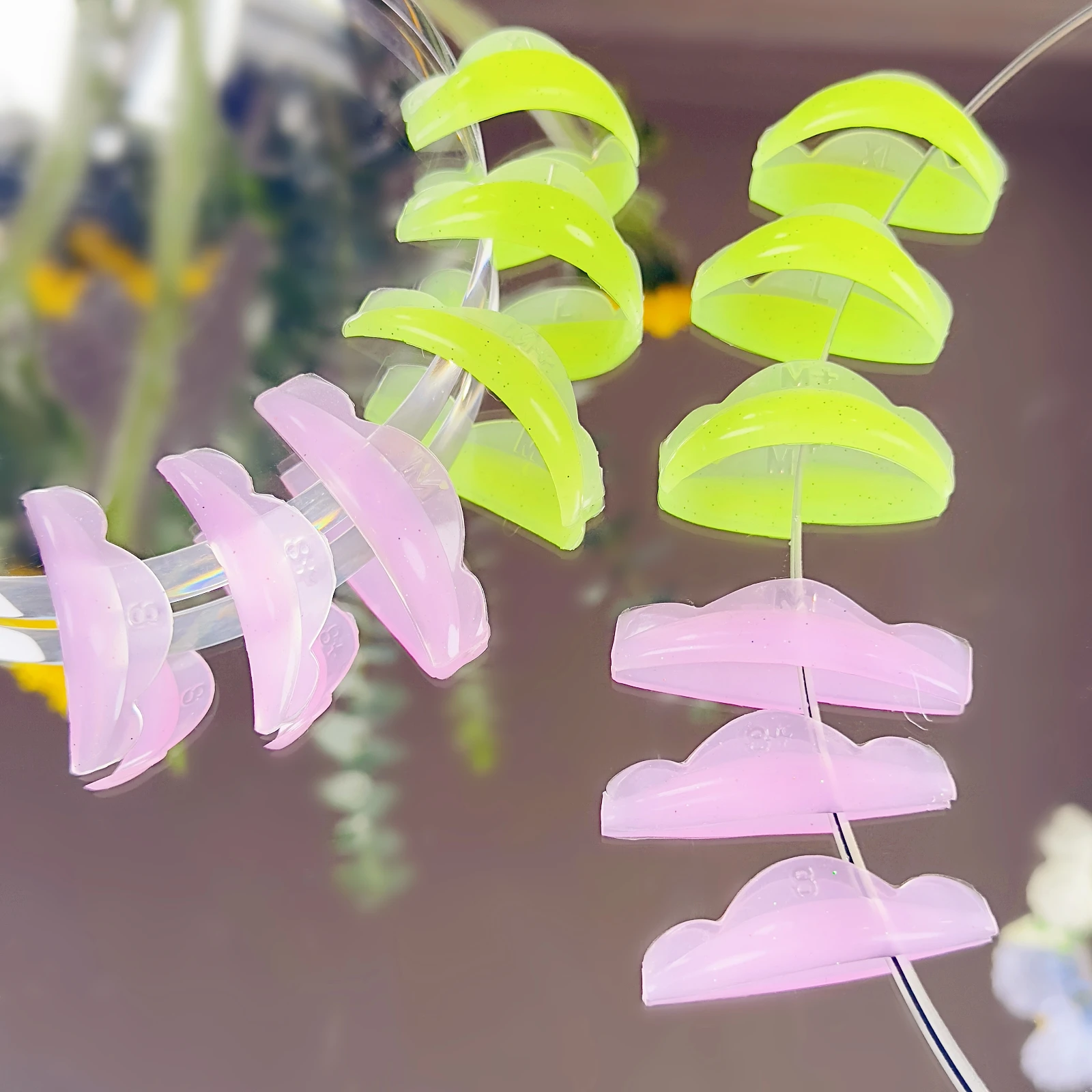 Lash Lift Shield Self-sticky Eyelash Perm Rod No Glue Korean Mix Silicone Pads Elle Extreme Shields Lash Lift Tint Glue Free Rod