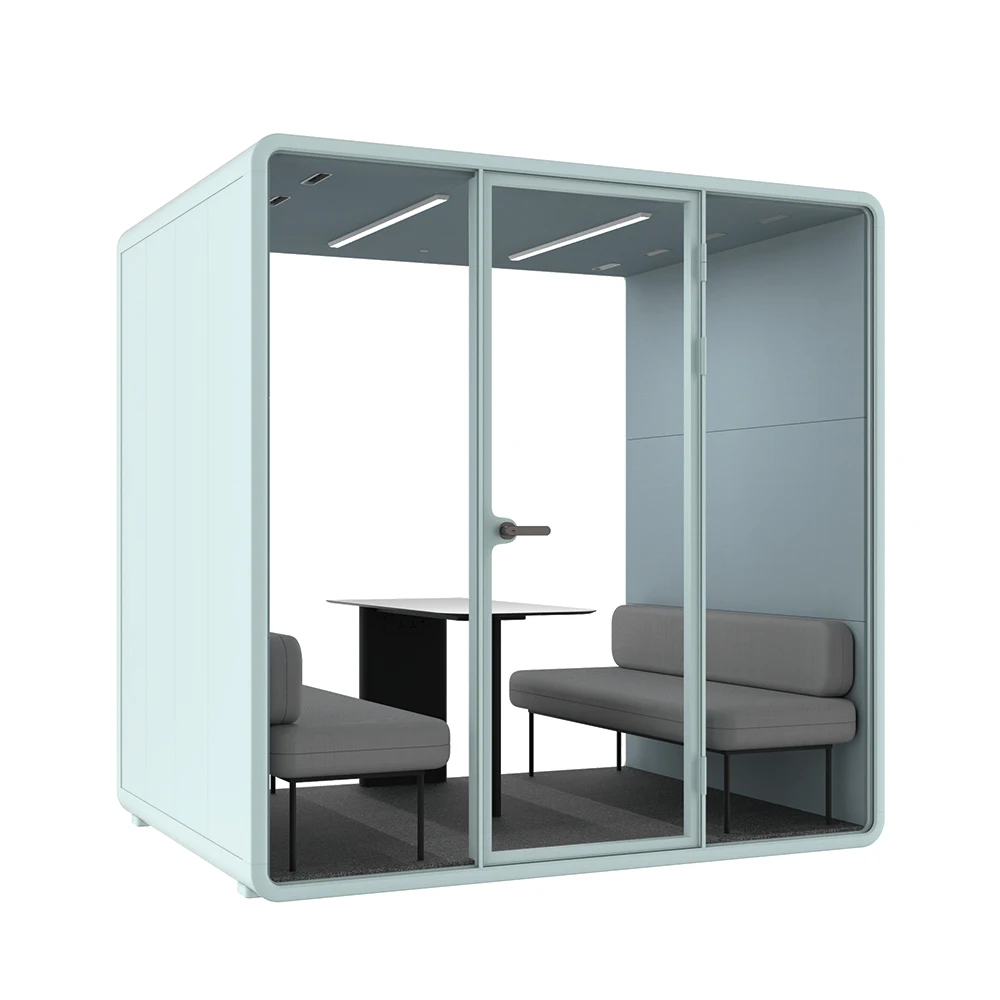 Acoustic meeting pods silent booth for office room
