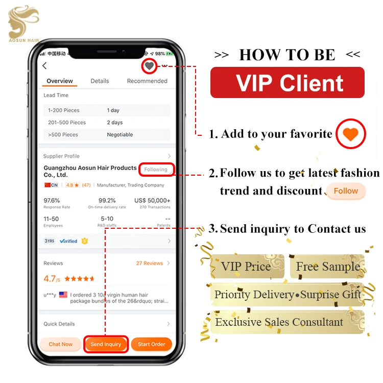 Aosun Wholesale Cuticle Aligned Hair From India,10a Virgin Indian Human Hair,Wavy Unprocessed Raw Indian Hair Bundles