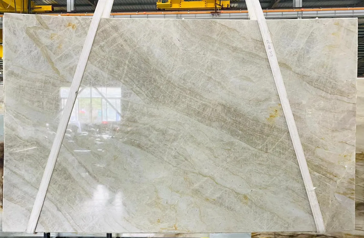 Modern Design Natural Quartzite Slab Luxury Stone for Wall Cladding and Flooring Tiles Decoration