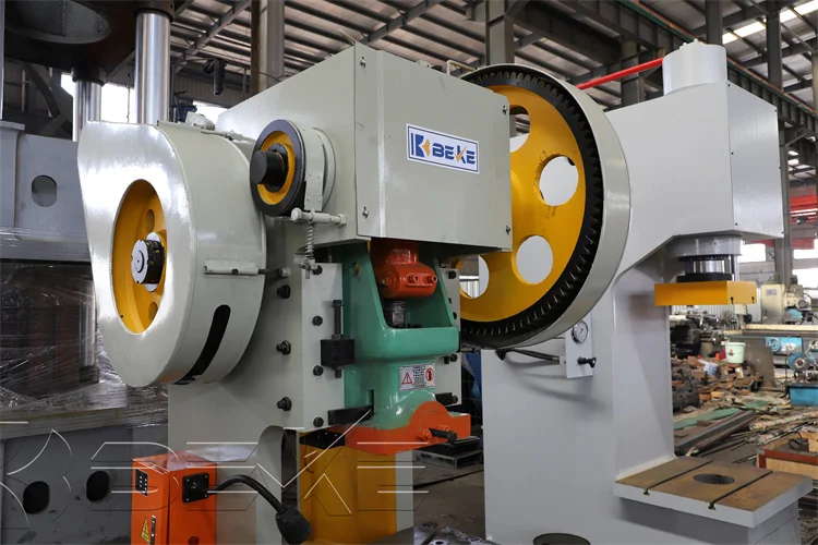 J23 Series Mechanical 250 ton Manual Power Press C Type Eccentric Punching Machine