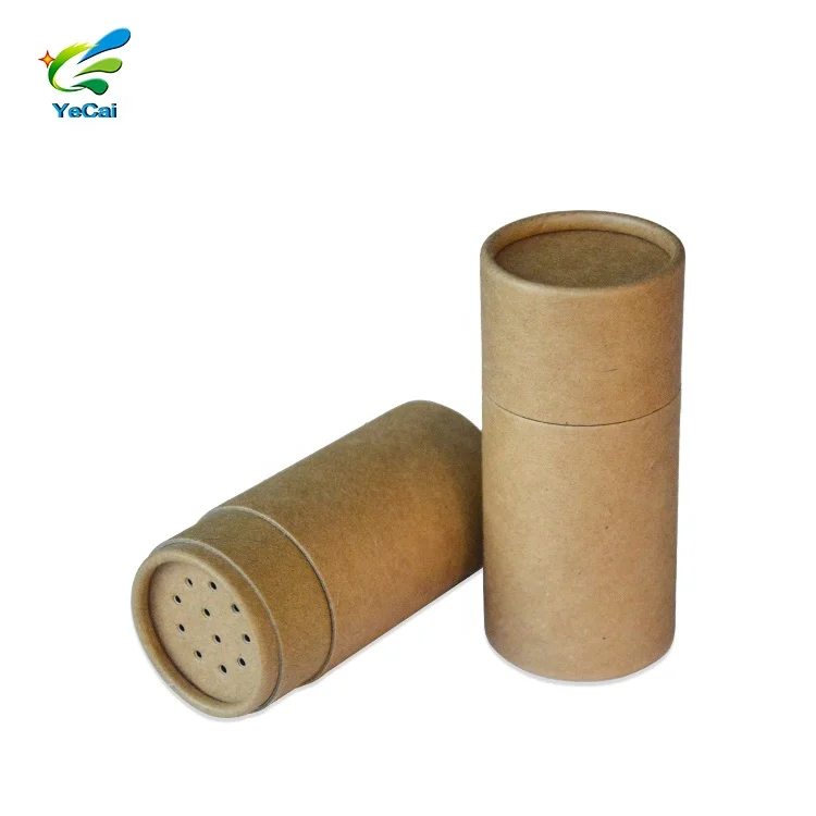 10 g 30 g 50 g spice box rotating  tubes good grade packaging recycle powder pack round container with custom printing