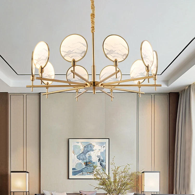 Custom large wedding Chandelier modern LED crystal chandelier lighting banquet chandeliers ceiling light