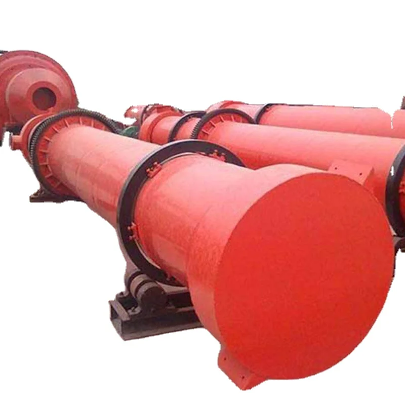 Factory Supply Small Industrial Biomass Furnace Wood Chips Sawdust Rotary Dryer Machine