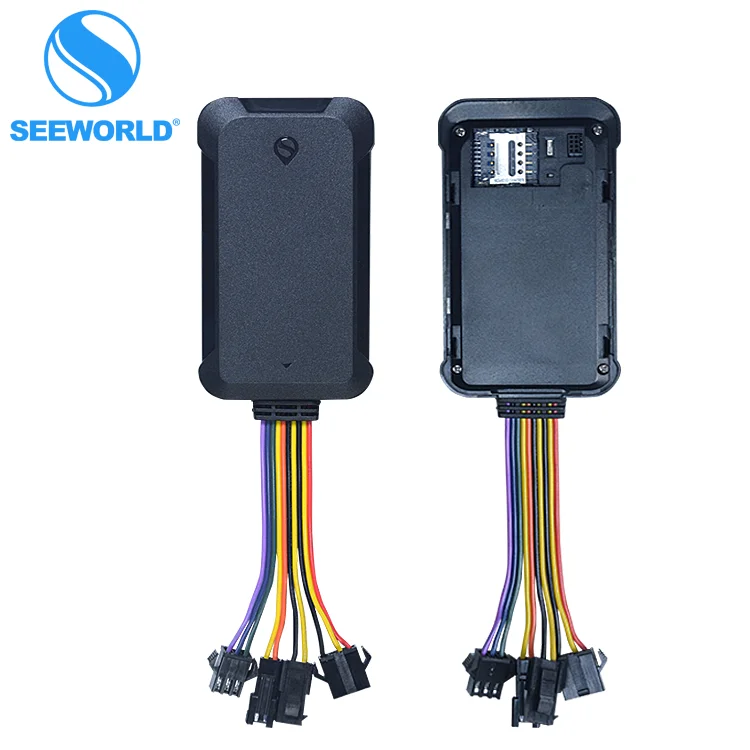 SEEWORLD Shipping Container Motorcycle Fireproof Micro Gps Tracker Rastreador With Fuel Monitor Consumption