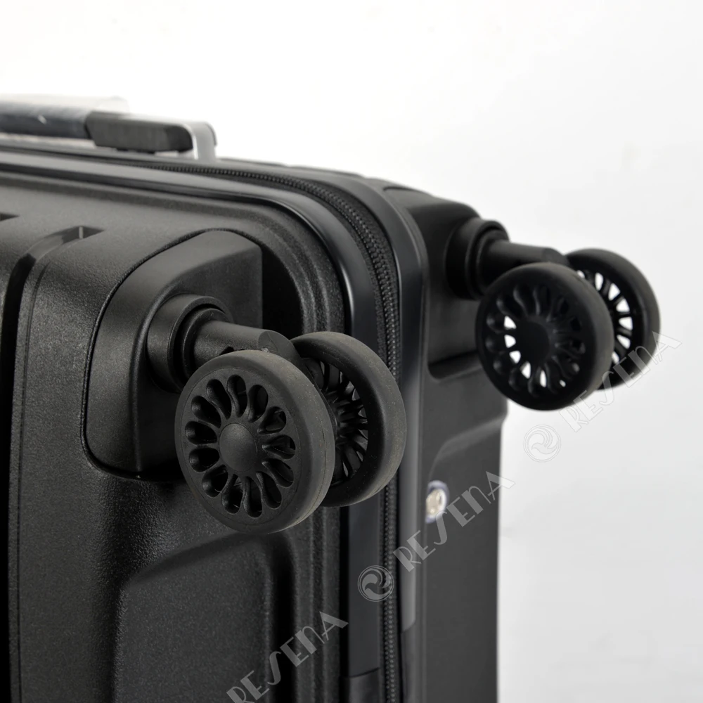 New Design Light Weight Unbreakable PP Material Hardshell 3 Pcs PP Suitcases 4 Wheels Traveling Luggage Sets