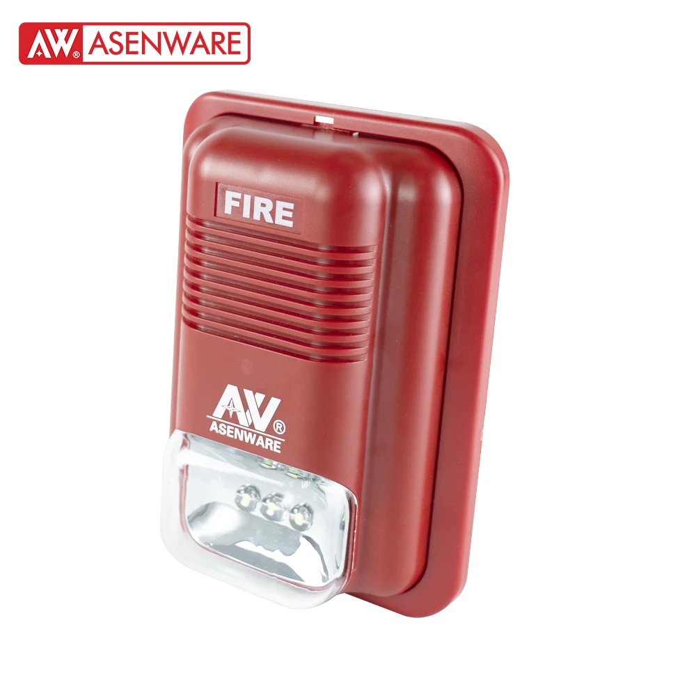 Conventional Fire Alarm LED Strobe Lights AW-CSS2166-2 Horn Strobe