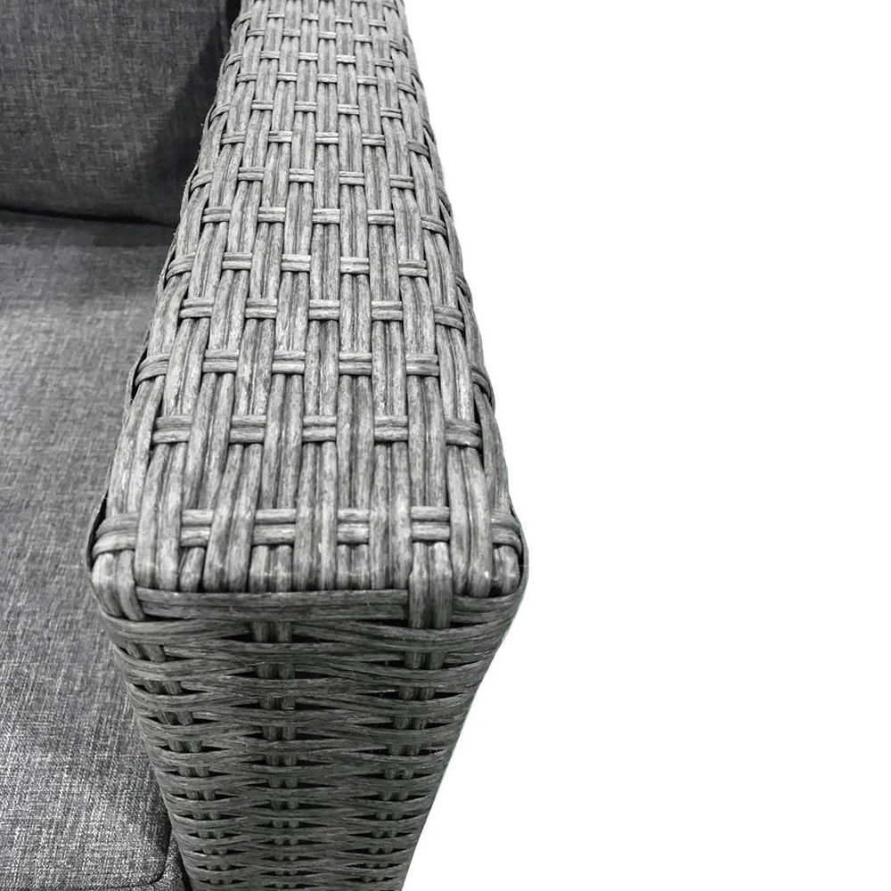 Лидер продаж, садовая мебель, стул для улицы, Набор предметов, стиль, цвет, особенность, материал, оригинальный тип, PE плетеный, набор для патио на заказ