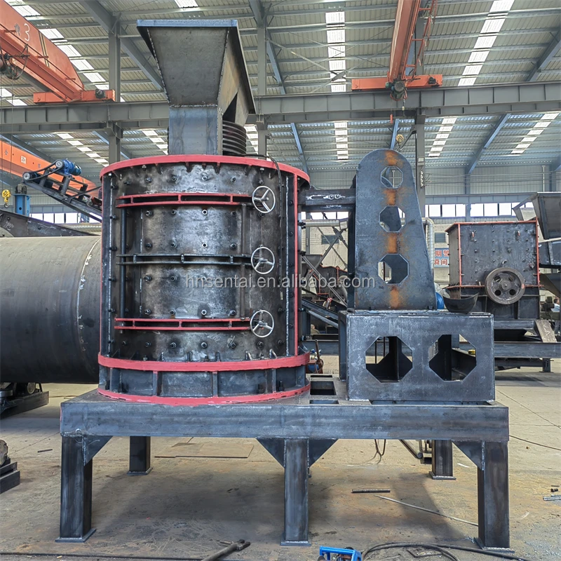 Medium hardness stone crushing equipment 1250 type sand ore vertical shaft CNC high efficiency sand making machine