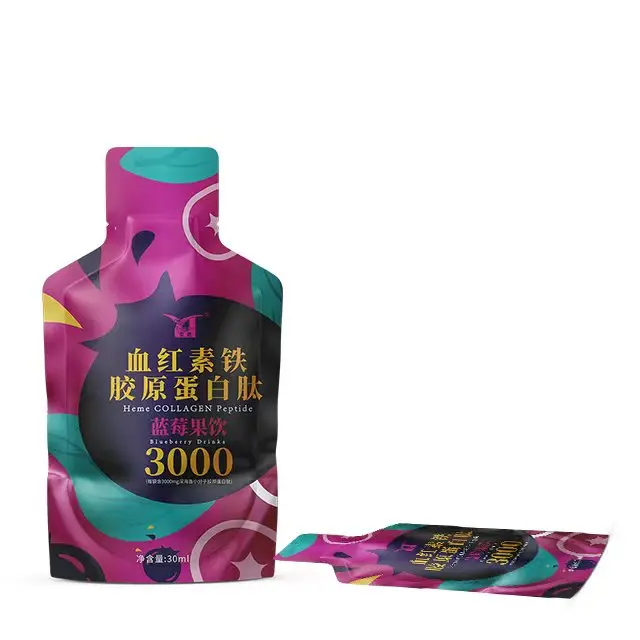 
OEM /ODMPrivate Label flavour custom Collagen blueberry health drink heme deep-sea fish collagen whitening 
