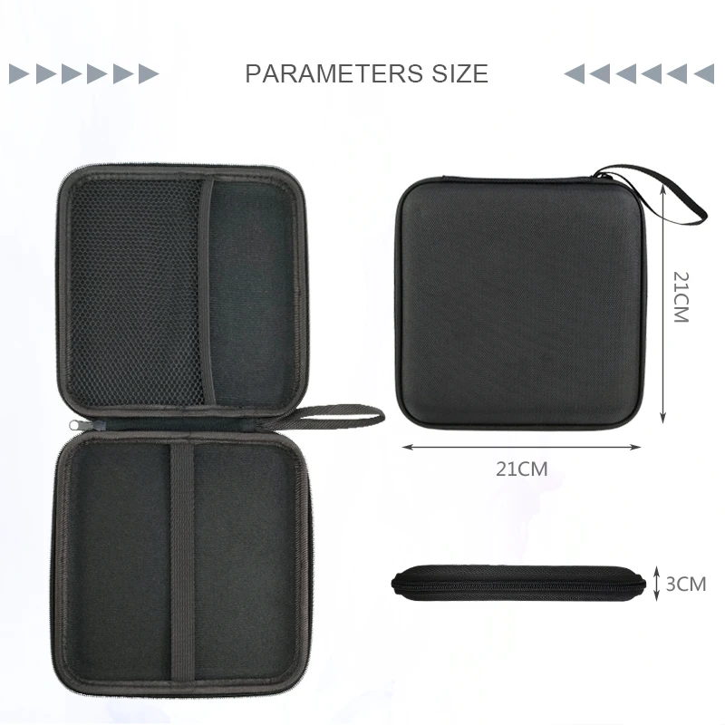 Hard Shell Case for Graphics Drawing Tablet Board Kit LCD Writing Tablet EVA Storage Case Drawing Board Case Gifts for Kids