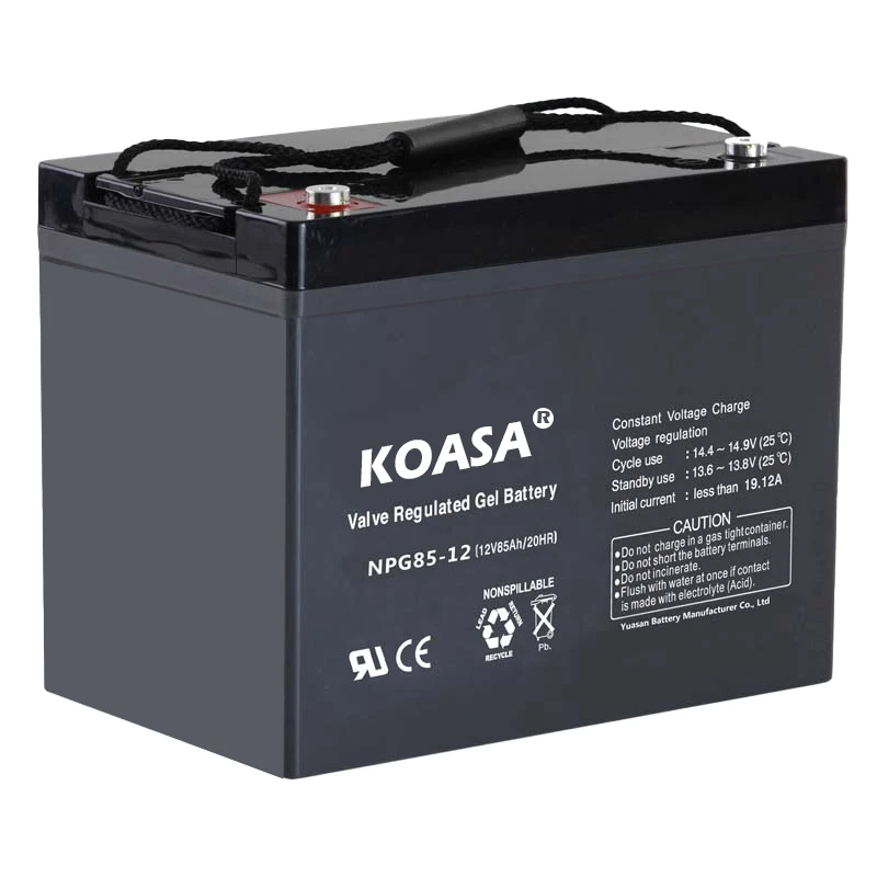 KOASA 12V85AH NPG85-12 гелевая батарея UPS для освещения