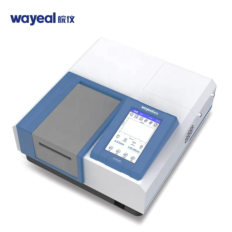 Wayeal 5100 Spectrophotometer Double Beam uv Visible Cheap uv vis spectrophotometer