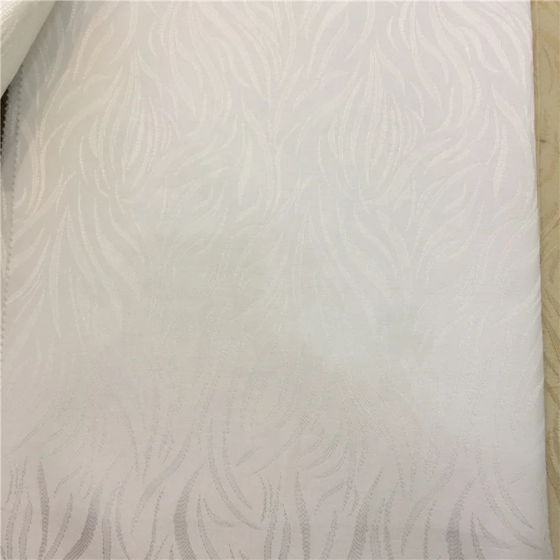 Plain woven luxury jacquard sheer curtains living room australian style