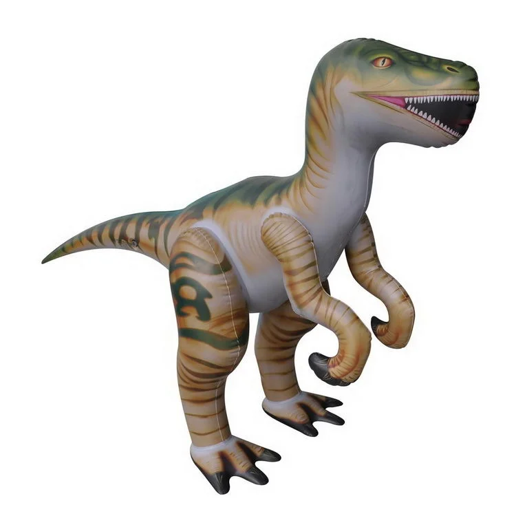 51inL Party Toy Dinosaur PVC Inflatable Toys Balloon Toy  Realistic Dinosaur Raptor