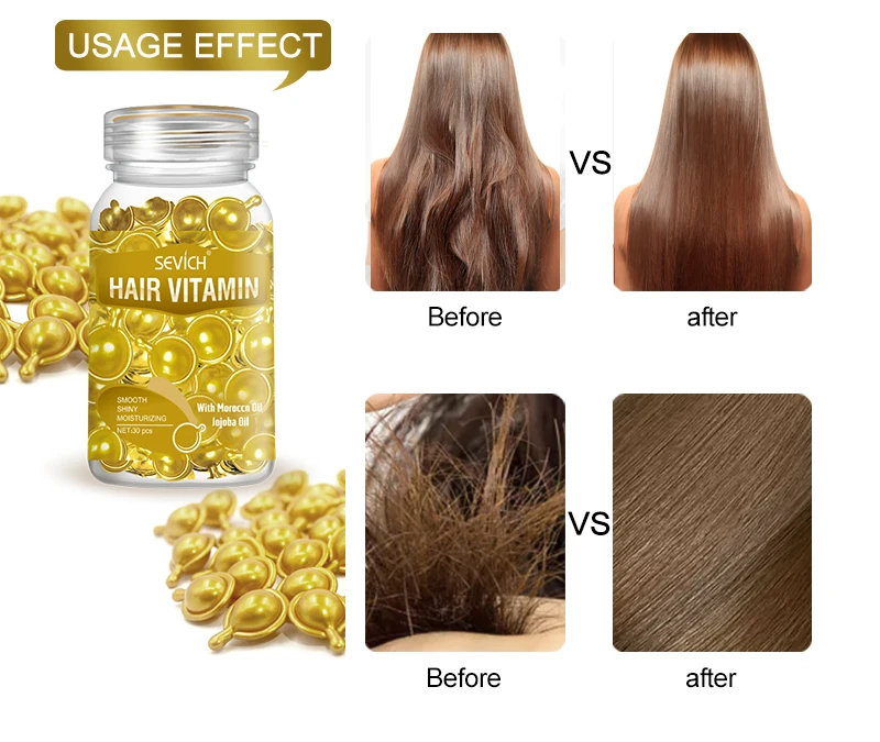 Hair Vitamin Private Brand Professional Hair Care Biotin Hair Vitamin