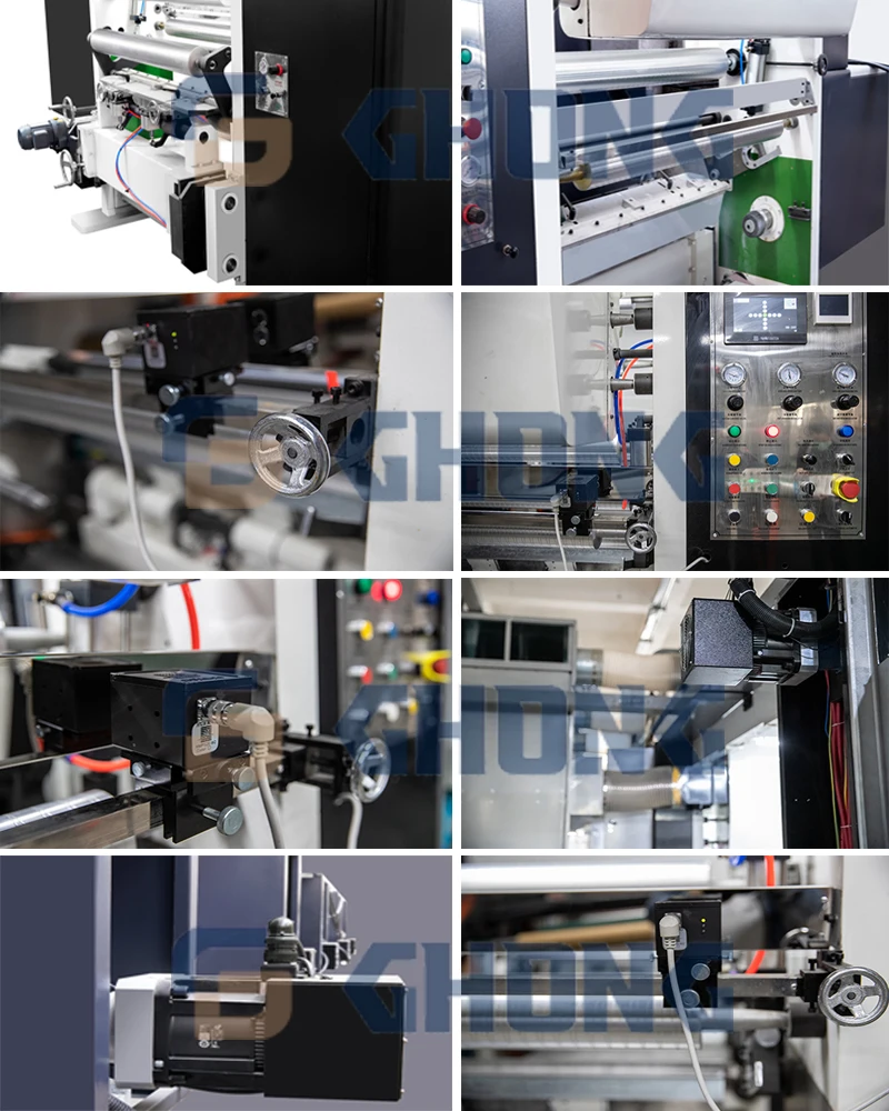 Multi-color gravure printing machine High precision gravure printing machine, plastic film for label printing