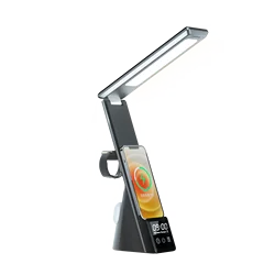 Best selling product 2022 amazon portable wireless phone charger foldable desk lamp wireless charger 3 modes for home