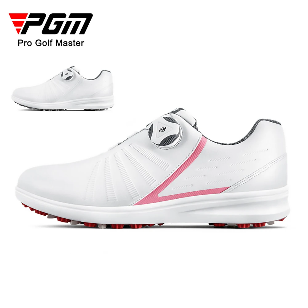 PGM XZ179 antislip waterproof golf shoes quick lacing womens golf shoes