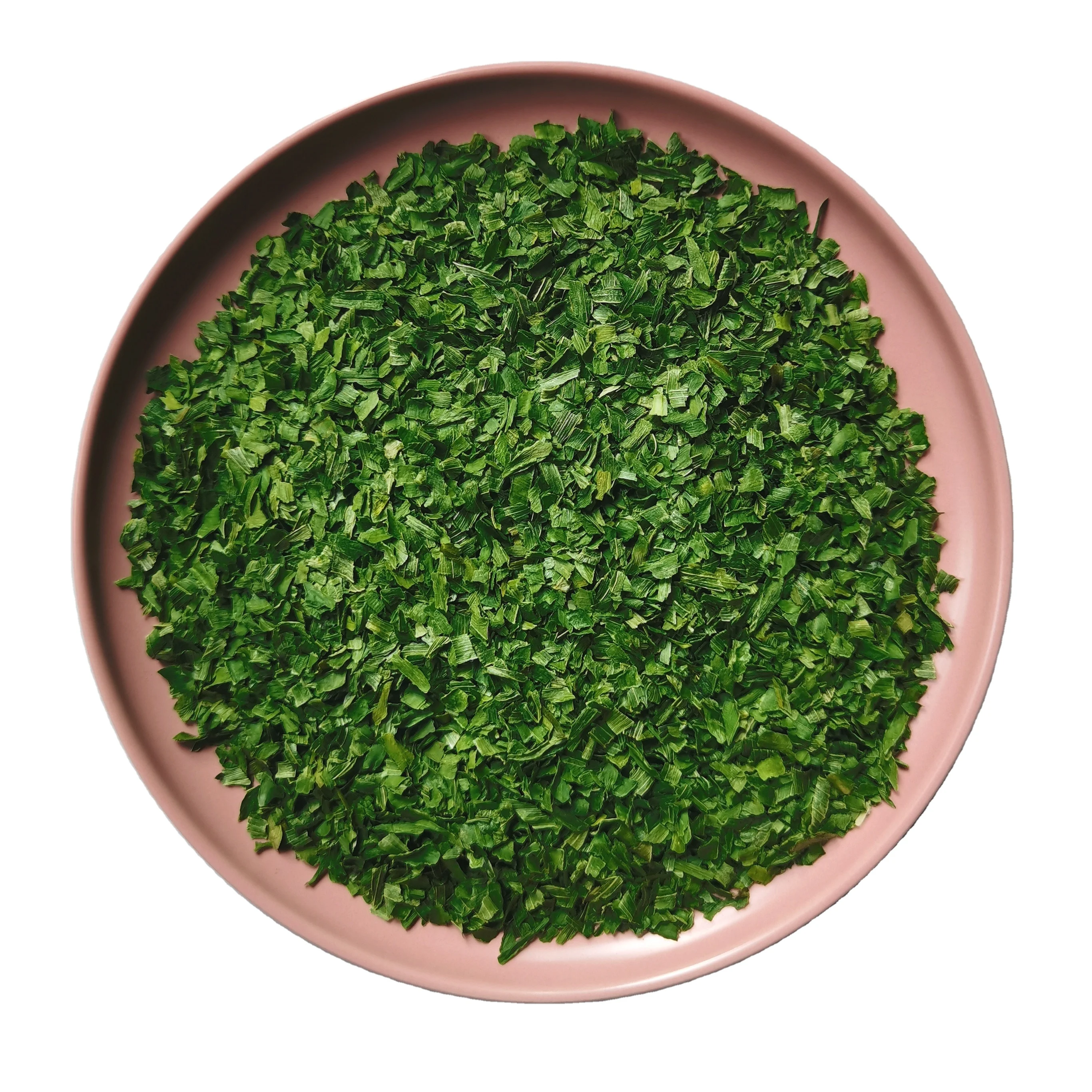 Прямая поставка с завода, высокое качество, новый урожай, сушеные зеленые хлопья, новый урожай AD сушеные зеленые луковые хлопья