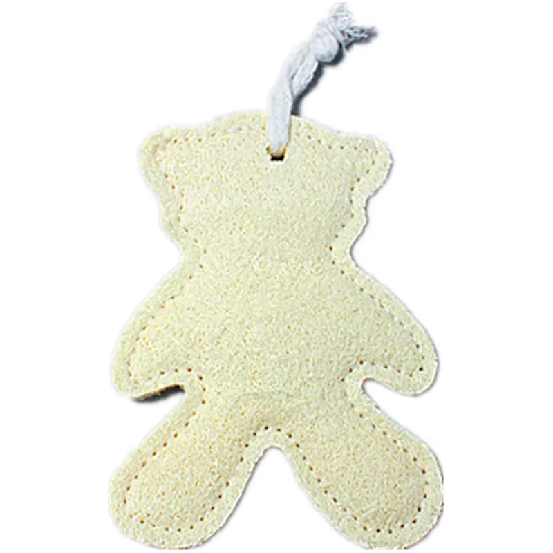 100% Natural Eco-friendly loofah Sponge Exfoliating cute animal cartoon loofah sponge