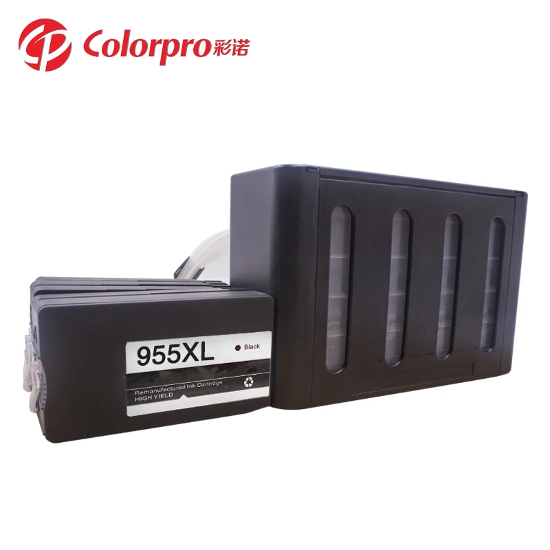Colorpro 955XL CISS ink cartridges compatible for OfficeJet Pro 8720/8725/8730/8740 printer system CISS