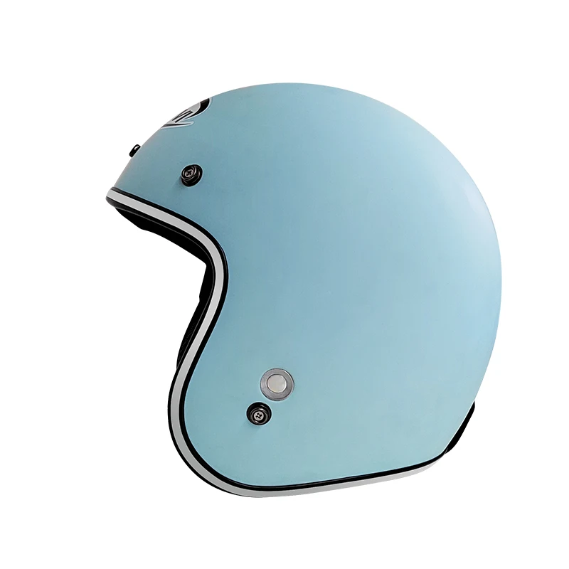 Wholesale Vintage High-Performance Fiberglass Vintage 3/4 Motorcycle Helmets