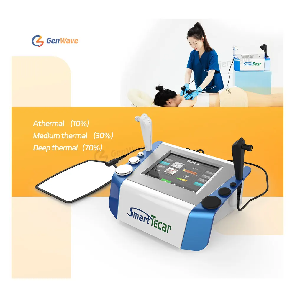 newest high quality portable physiotherapy radiofrecuencia tecar therapy for sport injuries