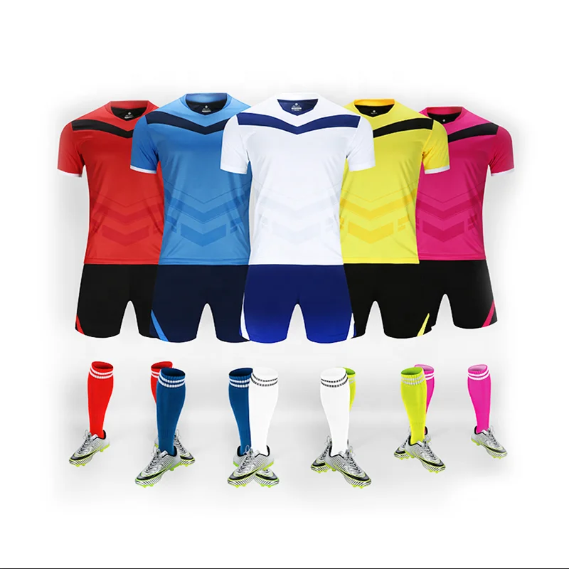 
Customize High quality soccer wear Unisex football tracksuit soccer uniforms 