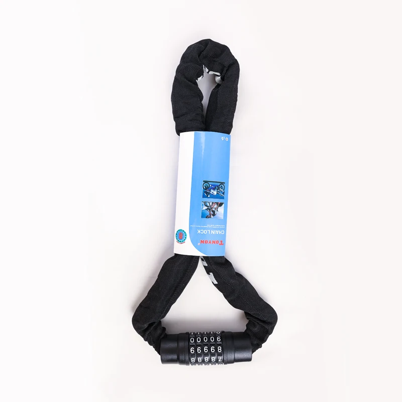 TONYON Road Cycling Bicycle Cable Coded Lock 5-Digit Code Coloured Combination Bike Lock High Security Safe Chain Lock