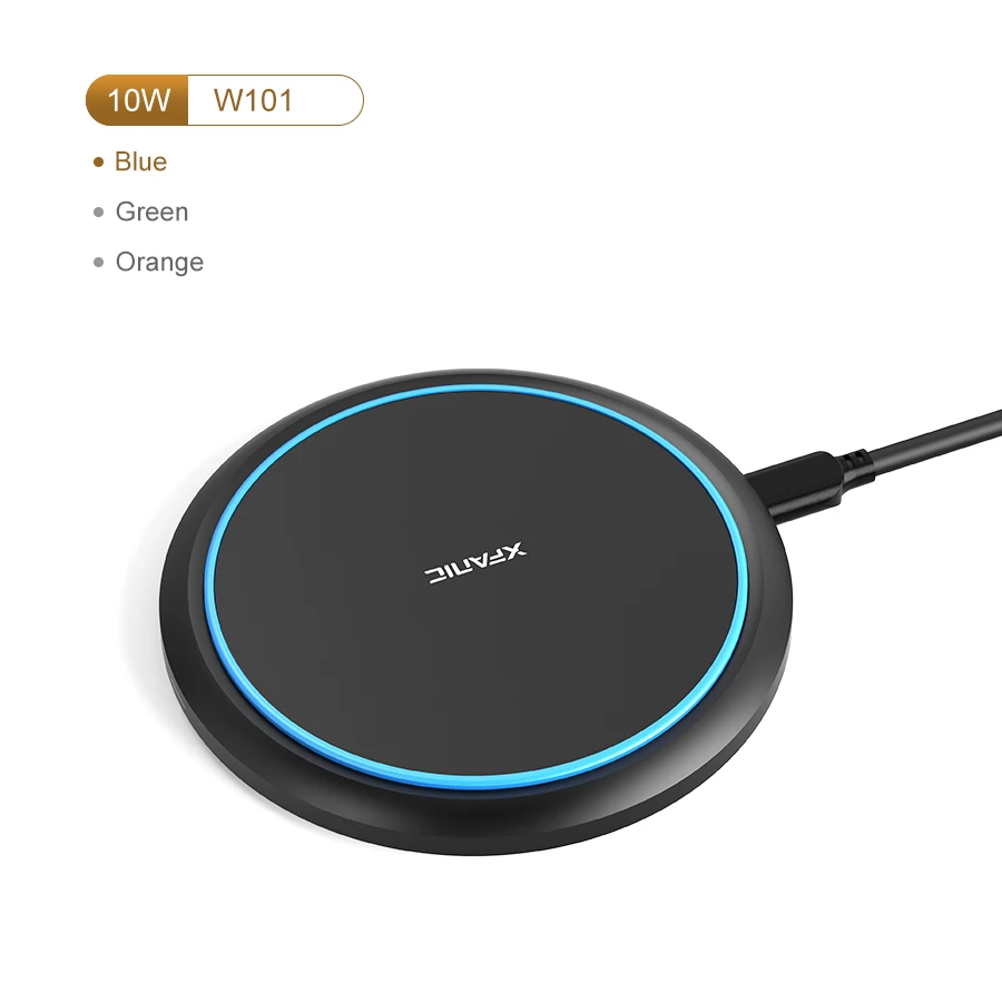 Xfanic W101-02 15 Вт Беспроводное зарядное устройство 10 беспроводной телефон Cargador Inalámbrico для устройств Qi сертификат зарядного устройства