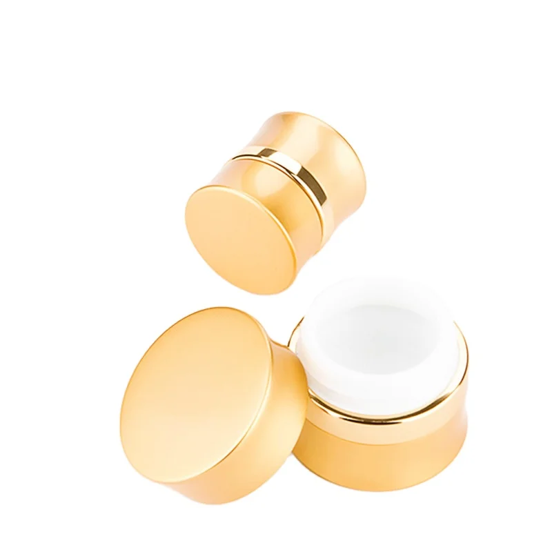 5g 7g 15g 30g 50g Wholesale Price luxury Aluminum and Glass Cosmetic Packaging For Face Cream