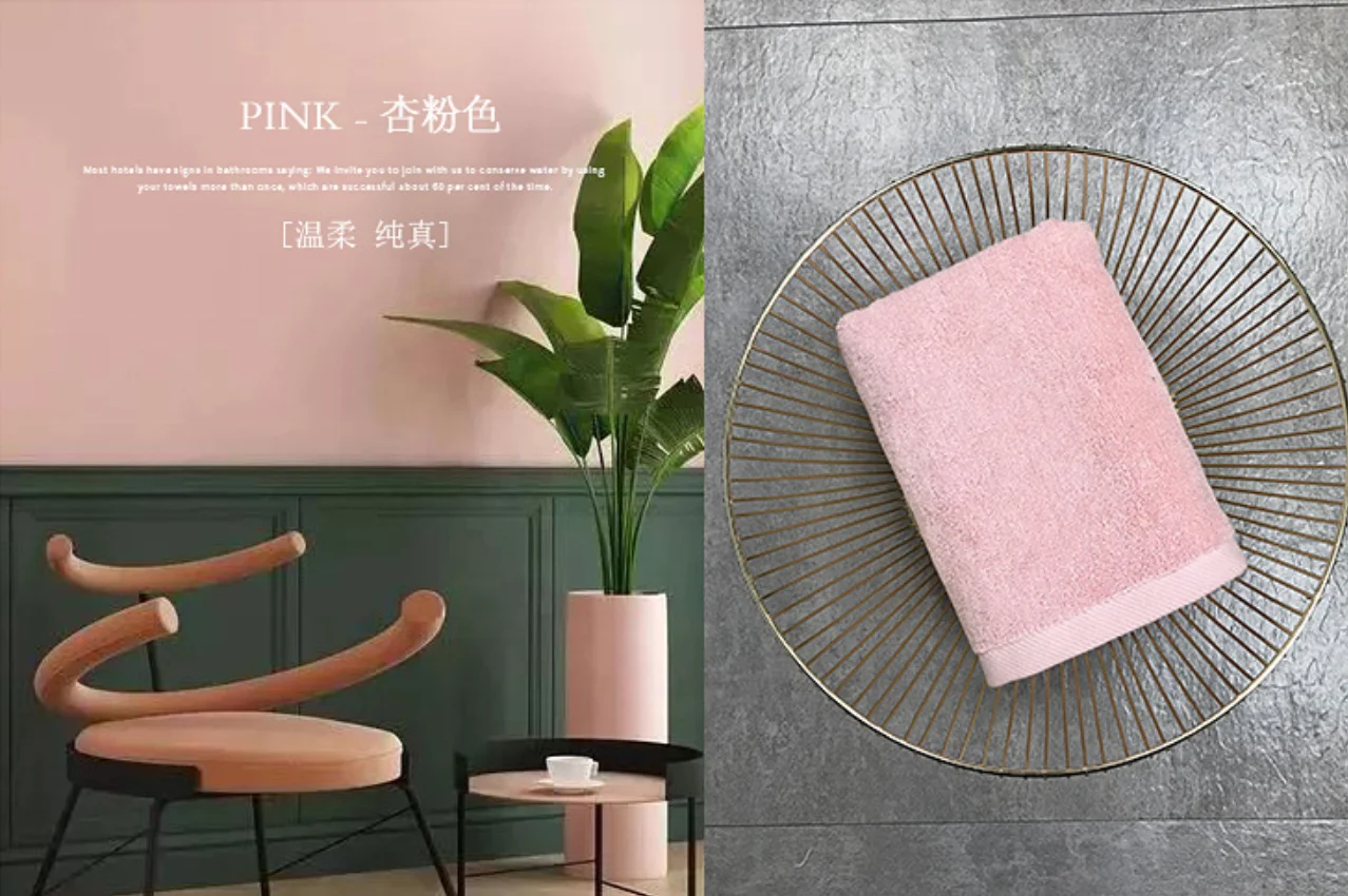 Wholesale Custom 600gsm Soft and Absorbent White Pink Grey 100% Cotton Bath Towels Natural Ultra Towel Sets