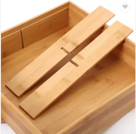 Creative Home Multi-Functional Snack and Nut Box Bamboo and Wood Plate Divided into Dry Fruit Tray for Lazy People