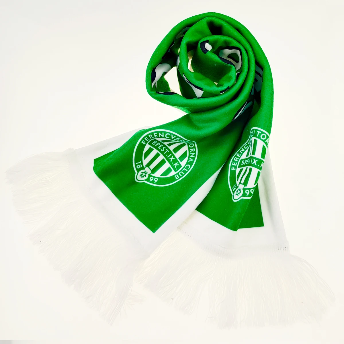 High quality cheap custom printed polyester sports football fan scarf custom scarf