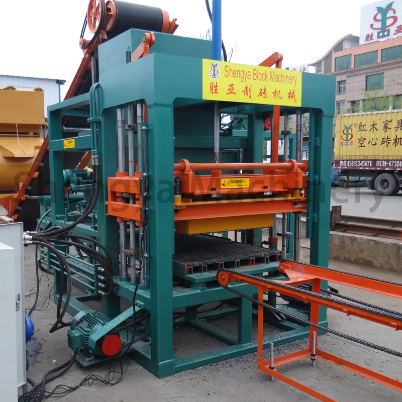 hot sale QT4-15C fully automatic electric block making machine brick production line brick molding machine for sale