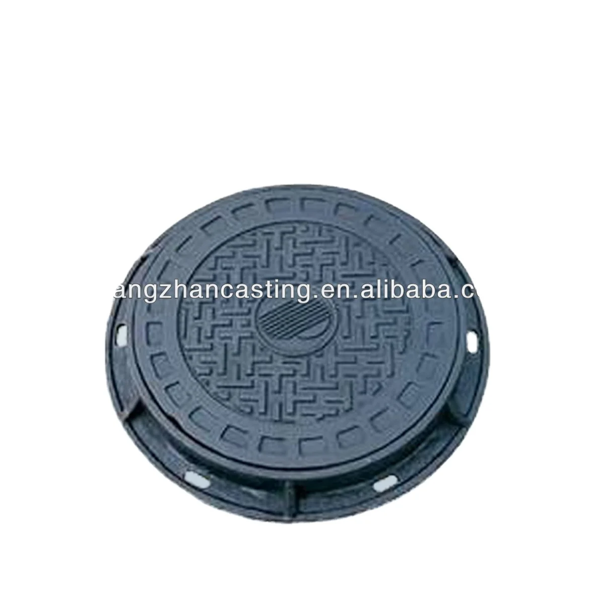 Ductile iron B125 D400 dia600mm sewerage manhole cover septic tank manhole cover
