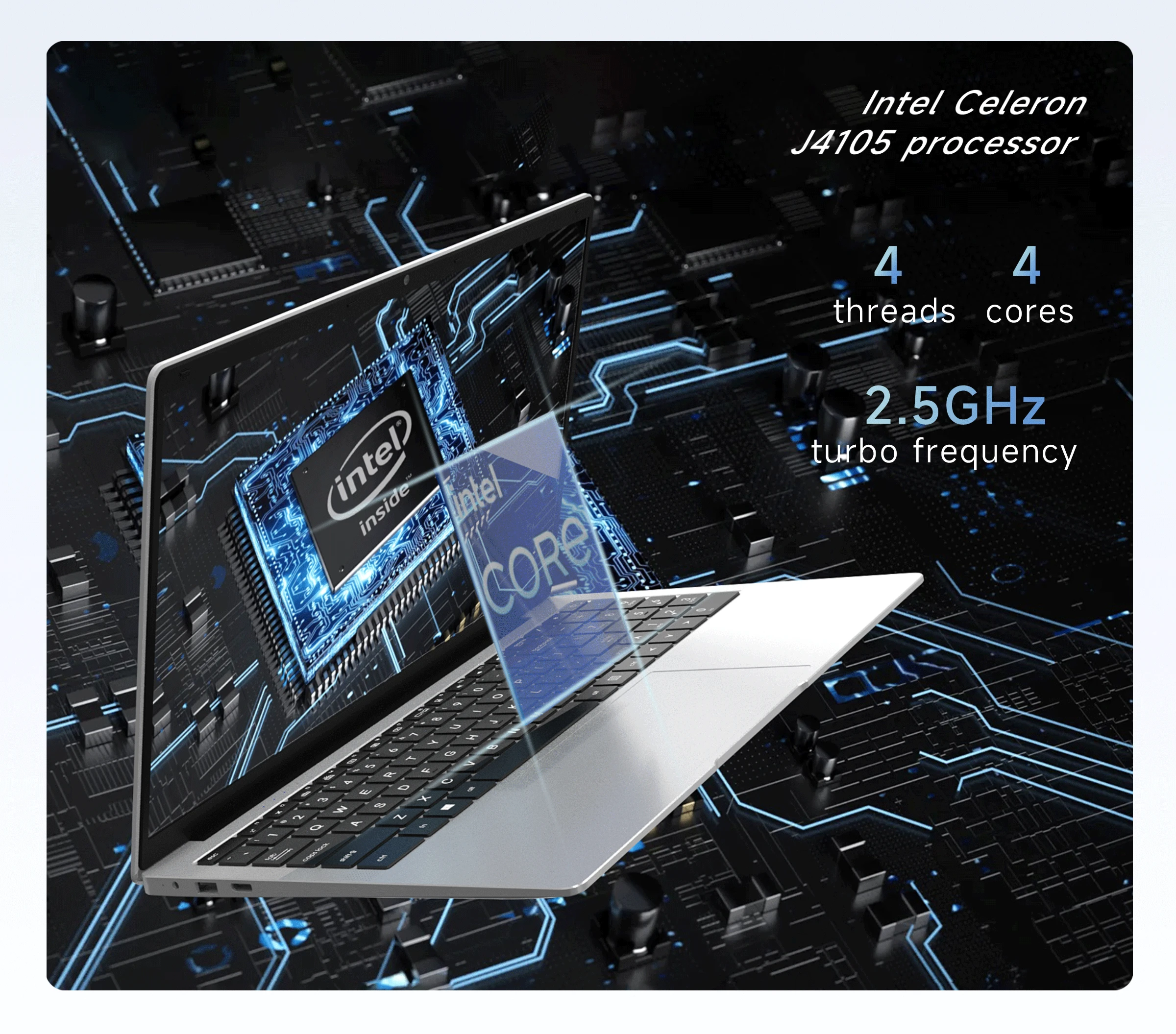 AIWO Factory Wholesale Price Buy Cheap Laptops In China Ordinateur Portatif J4105 2.50 Ghz 8gb Ddr4 Ram Laptop Low Price