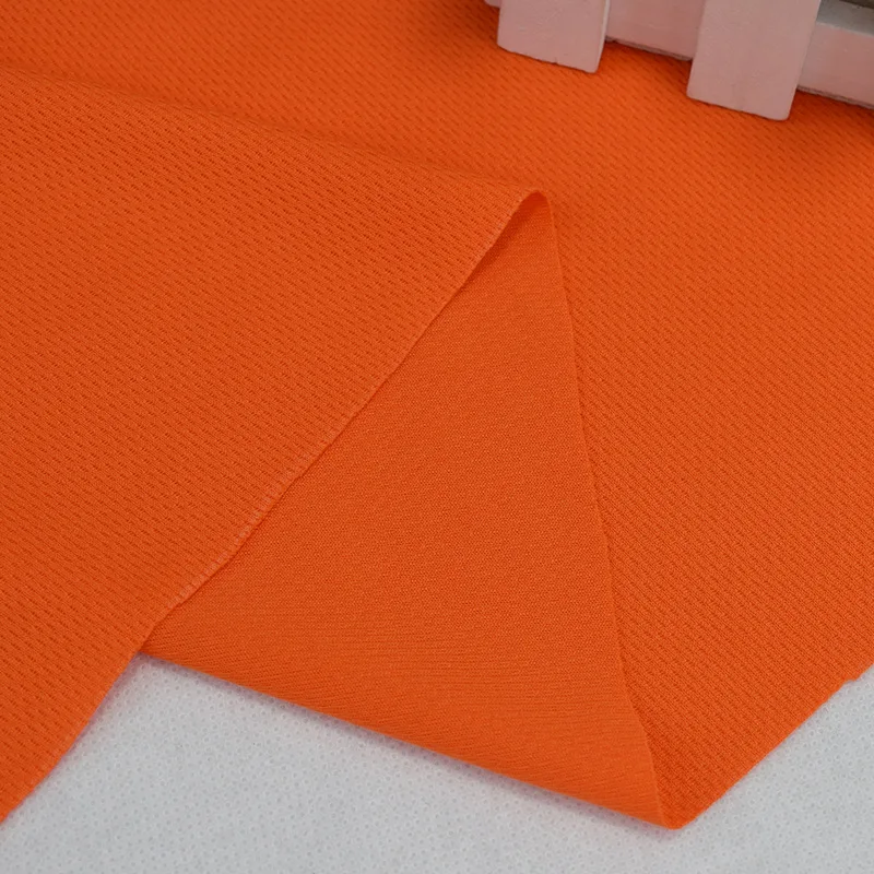 Free sample pure color knitting dyeing 75d/72f  100% polyester  DTY Birdeye  fabric for uniform