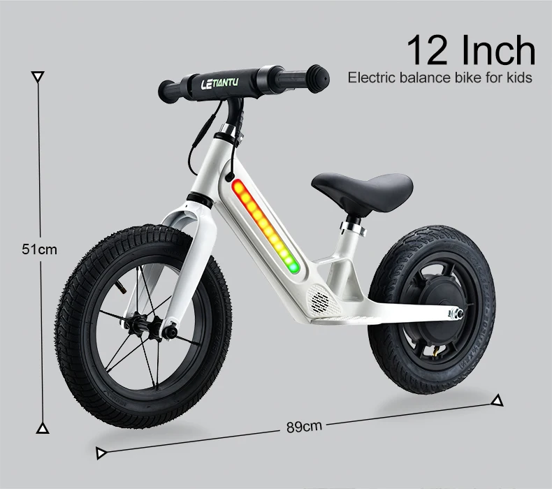 electric self kid tricycle balance bike run walk push bicycle for baby kids push cycle