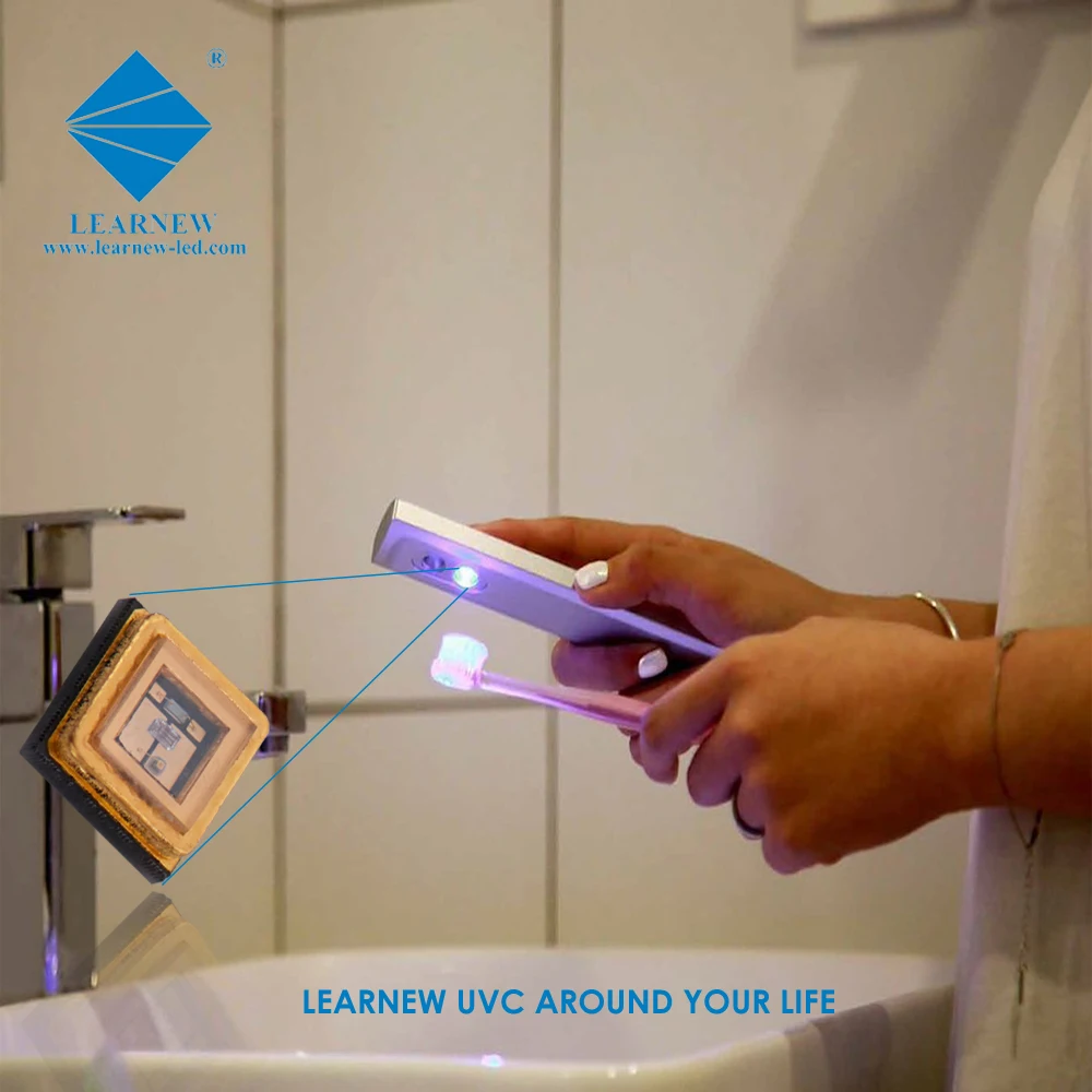 Long life 3535 led uvc germicidal 280nm uvc led for water disinfection