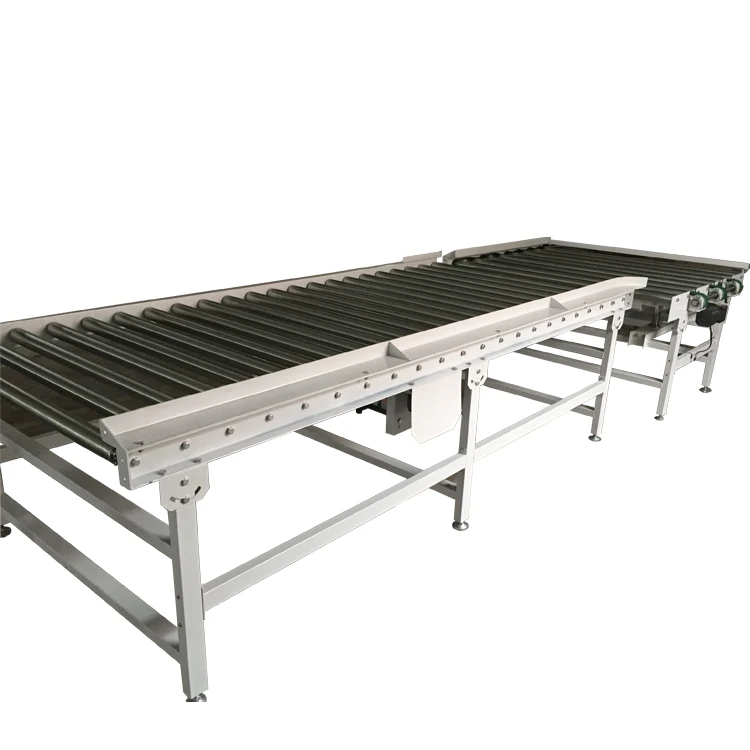 UC-103 Series Chain Driven Live Roller Conveyor with Heavy Duty Adjustable Feet