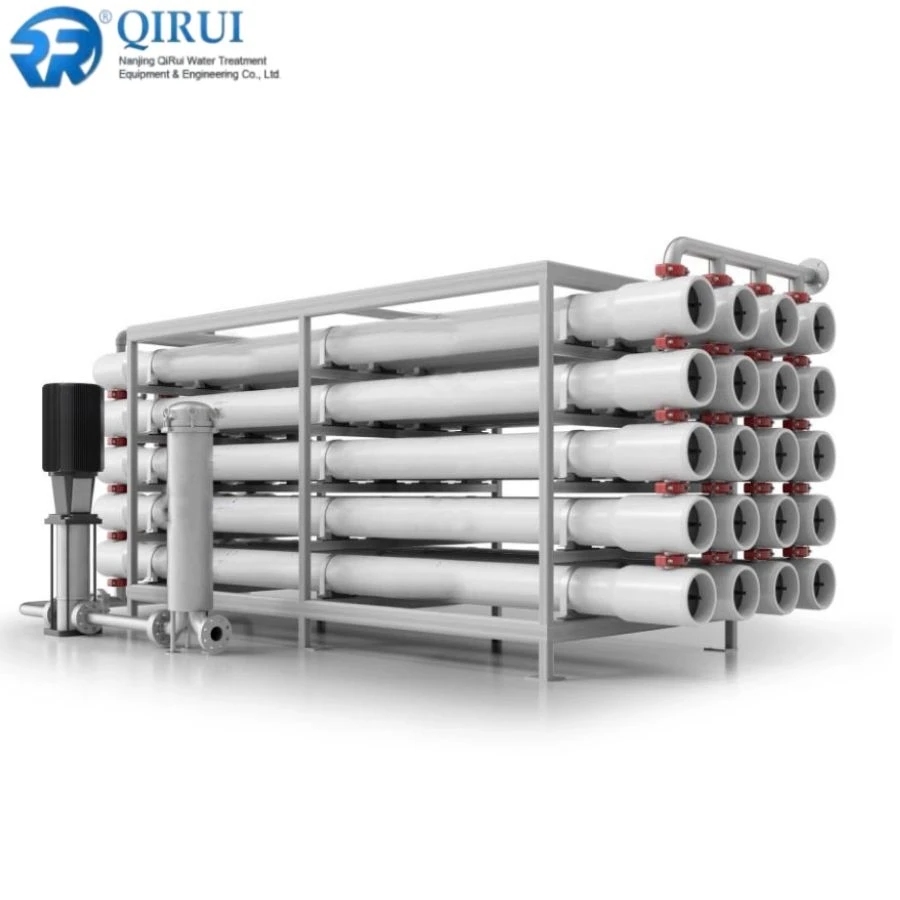 PLC man-machine microcomputer control 8t reverse osmosis equipment GMP purified water equipment