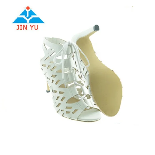 cheap popular beautiful dress peep toe sexy fetish lady gaga sandal girls wedding high heel white shoes for bride